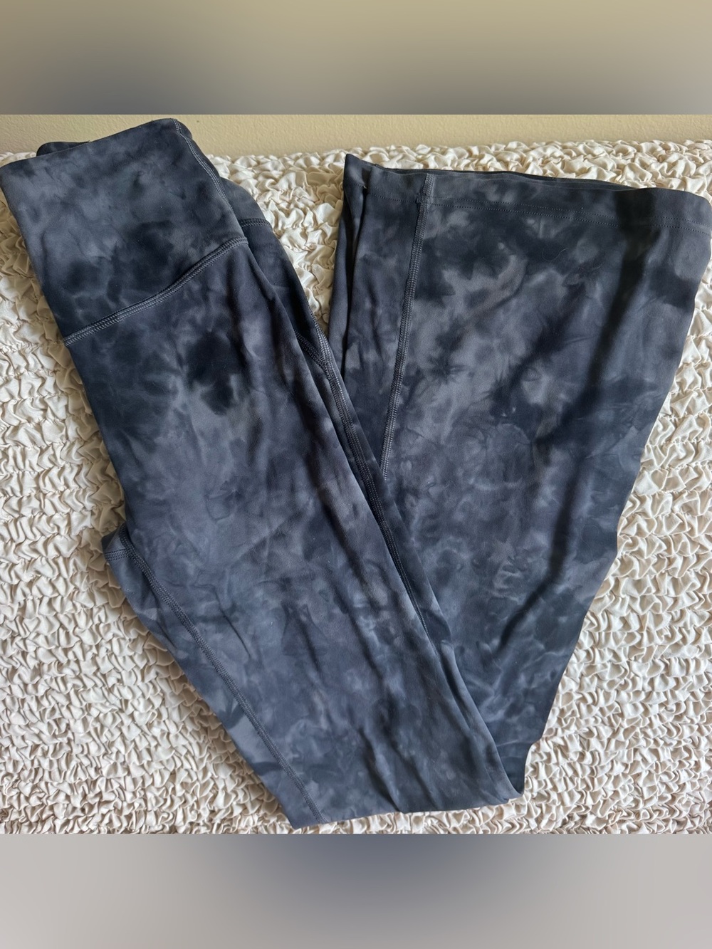 Lululemon Groove SHR Flare Leg Pants Grey Super High Rise